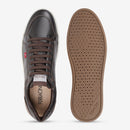 Tênis Masculino de Couro Chocolate Clint